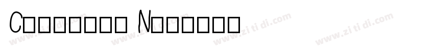 Conurier New字体转换
